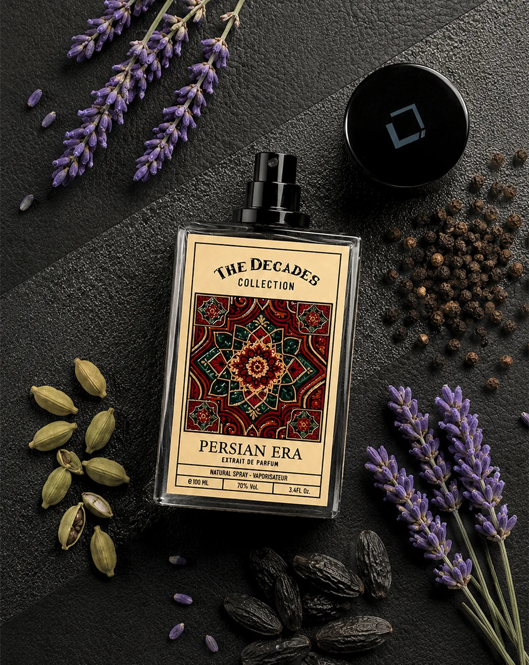 Persian Era The Decades Extrait De Parfum Long-Lasting Spicy Aromatic Unisex Perfume 100ml