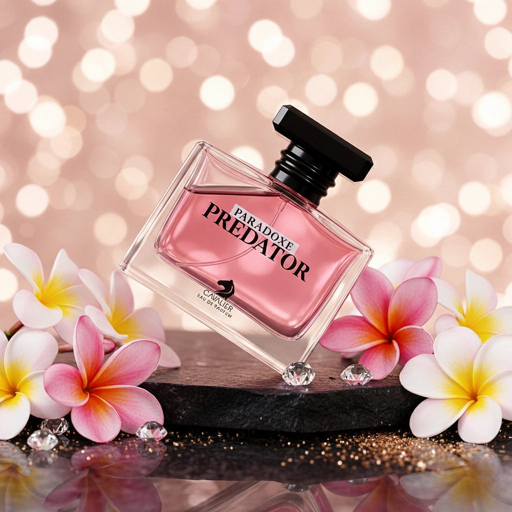 Predator Eau de Parfum – Modern Floral Fragrance for Women | Long-Lasting Floral Perfume | White Floral Perfume | Women's Luxury Perfume | Elegant Pear Jasmine Vanilla Scent 80ml