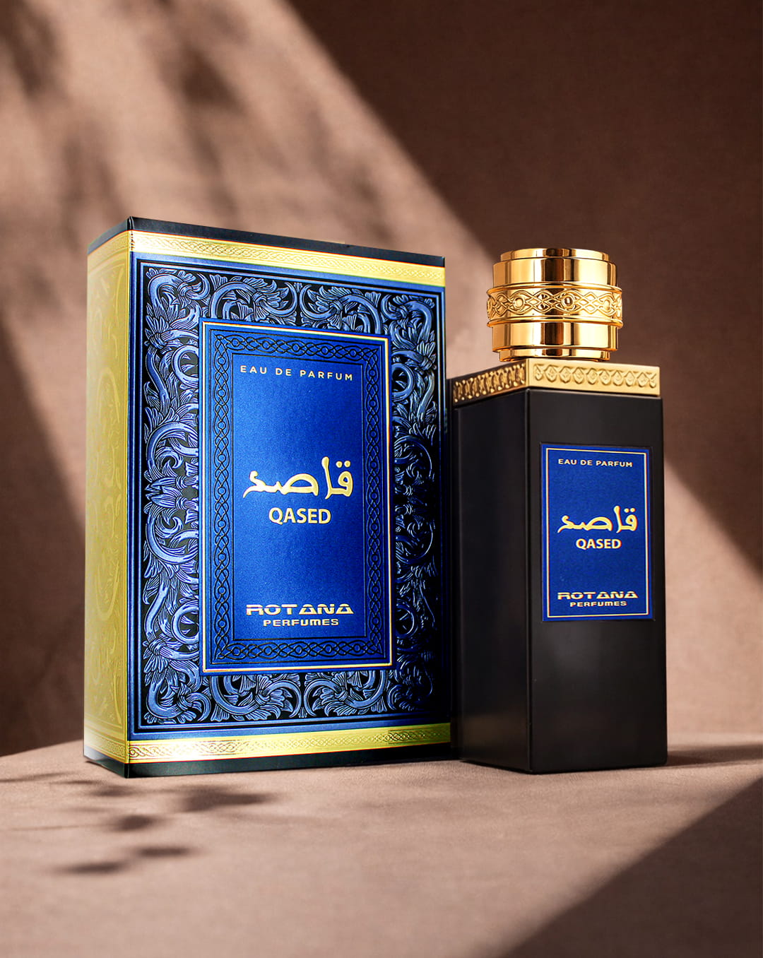 ROTANA QASED EAU DE PARFUM ARABIC  UNISEX AMBER AND MUSK SCENT 100ML