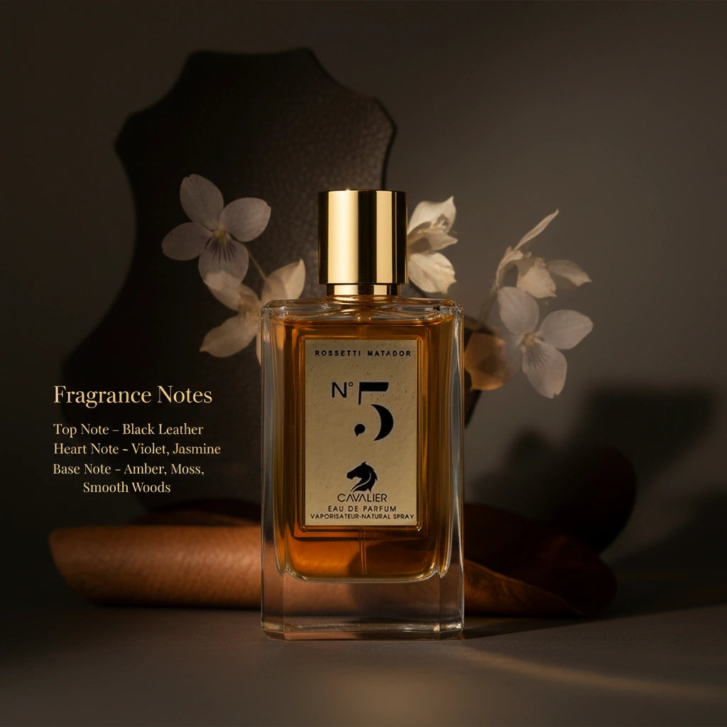 ROSSETTI MATADOR EAU DE PARFUM (100ml) | Bold Smoky Leather Perfume for Men | Long-Lasting Woody Fragrance with Amber & Moss