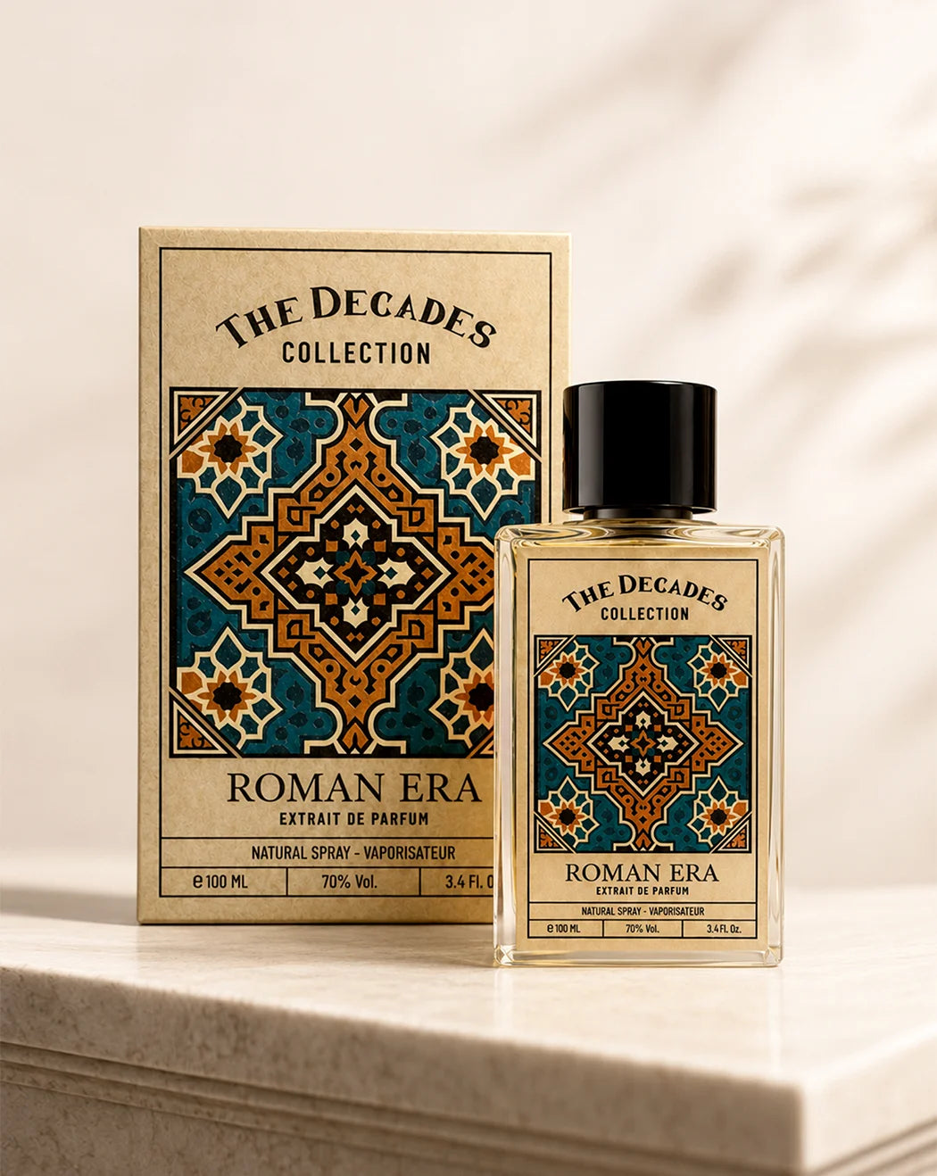Roman Era The Decades Extrait De Parfum Long-Lasting Floral Fruity Unisex Perfume 100ml