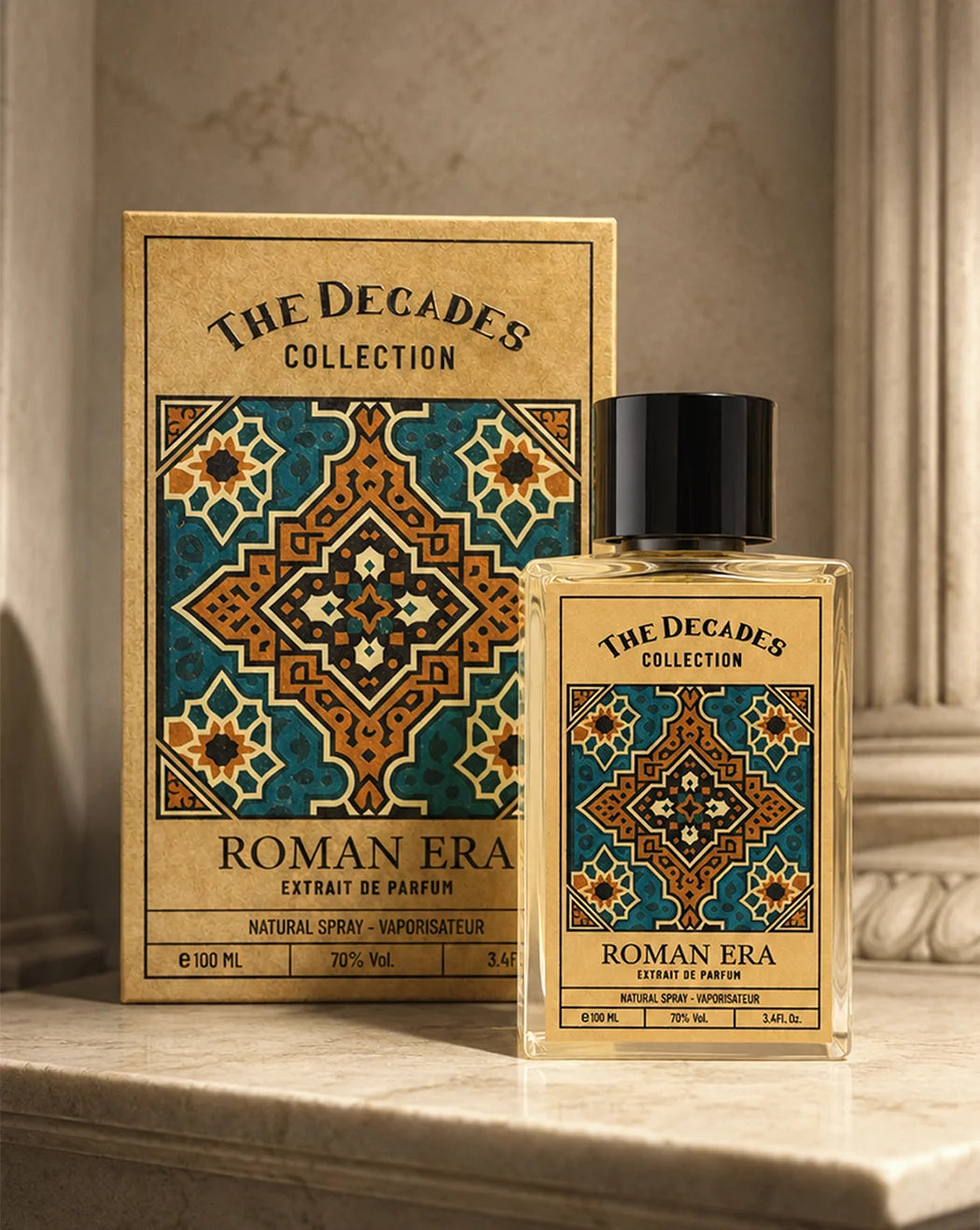 Roman Era The Decades Extrait De Parfum Long-Lasting Floral Fruity Unisex Perfume 100ml