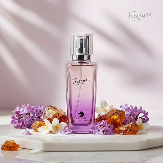Tressure Eau de Parfum – Elegant Floral Amber Perfume | Long-Lasting Women’s Scent | Soft Floral Warm Amber Fragrance | Feminine Romantic Perfume 100ml