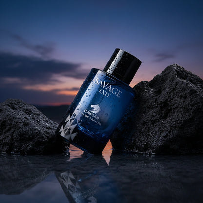 Savage Exit Eau de Parfum – Aromatic Spicy Fragrance for Men | Long-Lasting Powerful Perfume | Rich Aromatic Perfume | Men's Luxury Cologne | Bold Cinnamon Licorice Woody Scent 100ml