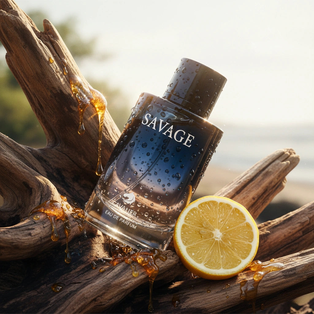 Savage Eau de Parfum – Aromatic Fougère Fragrance for Men | Long-Lasting Fresh Perfume | Spicy Aromatic Perfume | Men's Luxury Fragrance | Bold Bergamot Pepper Scent 100ml