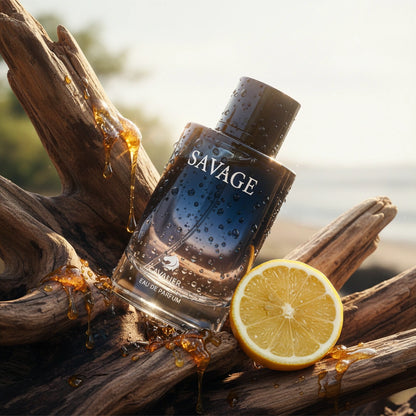 Savage Eau de Parfum – Aromatic Fougère Fragrance for Men | Long-Lasting Fresh Perfume | Spicy Aromatic Perfume | Men's Luxury Fragrance | Bold Bergamot Pepper Scent 100ml