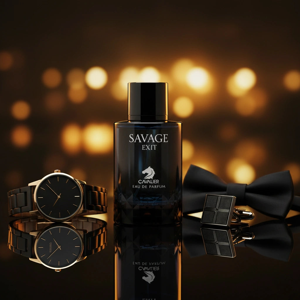 Savage Exit Eau de Parfum – Aromatic Spicy Fragrance for Men | Long-Lasting Powerful Perfume | Rich Aromatic Perfume | Men's Luxury Cologne | Bold Cinnamon Licorice Woody Scent 100ml