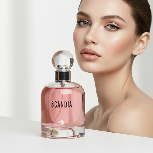 Scandia Eau de Parfum – Bold Chypre Floral Fragrance for Women | Long-Lasting Honeyed Floral Perfume | Seductive Floral Perfume | Women's Luxury Perfume | Playful Honey Gardenia Caramel Amber Scent 100ml