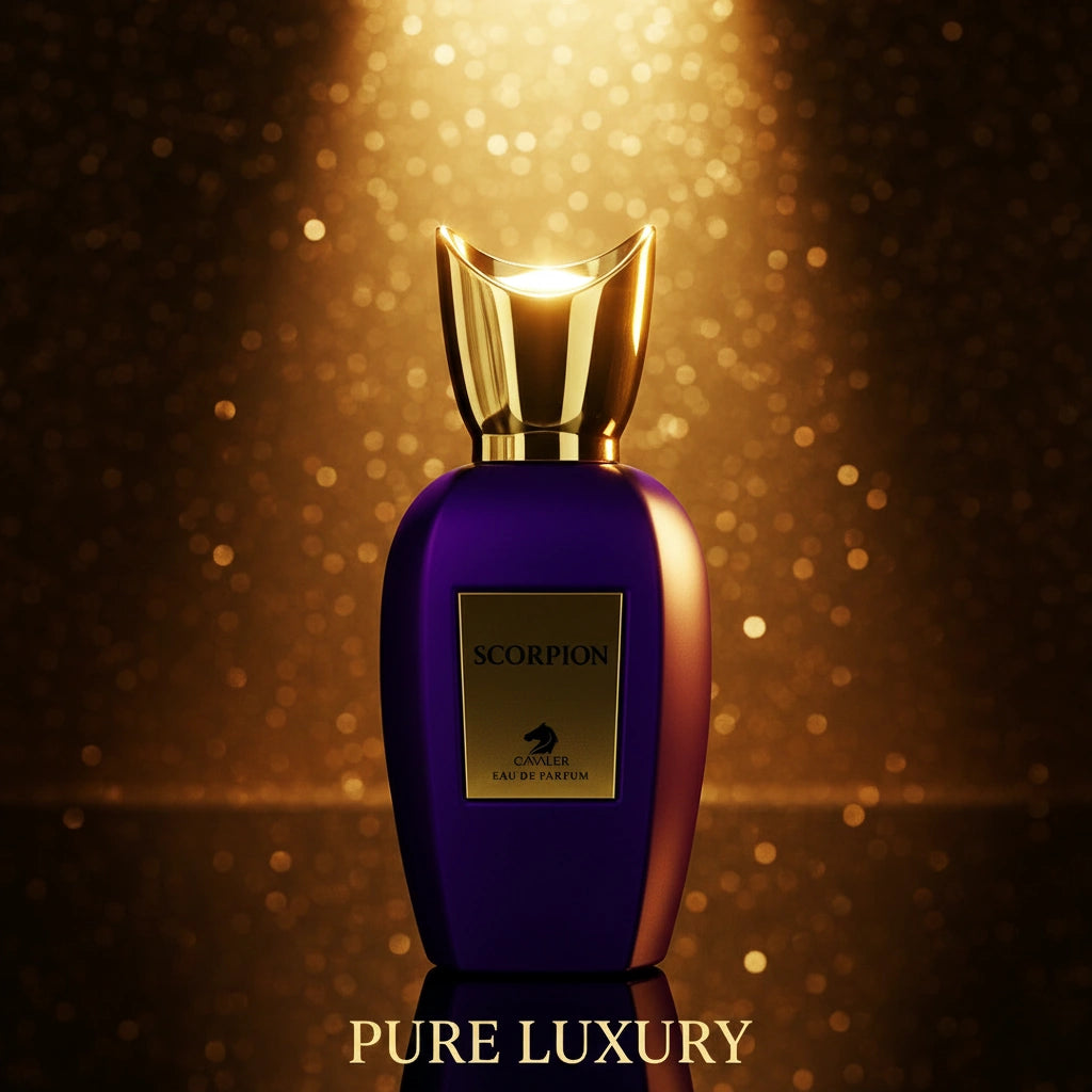 Scorpion Eau de Parfum – Vibrant Fruity Floral Fragrance for Women and Men | Long-Lasting Fruity Musk Perfume | Modern Floral Perfume | Unisex Luxury Perfume | Joyful Peach Berry Caramel Amber Scent 100ml