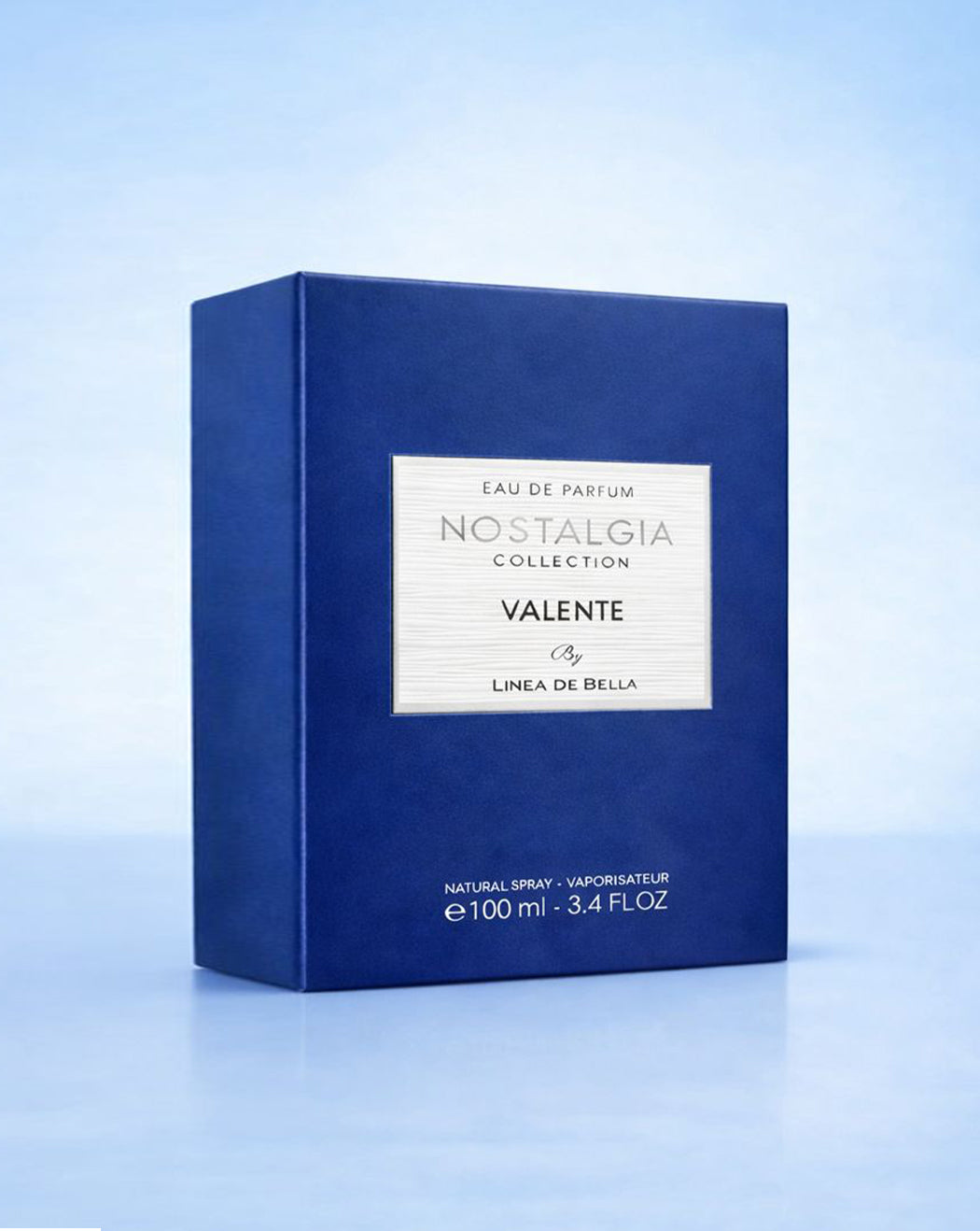 NOSTALGIA VALENTE LONG-LASTING FRUITY FLORAL PERFUME FOR MEN 100ML | PINEAPPLE, CITRUS & JASMINE EAU DE PARFUM | WARM MUSKY TONKA BASE | LINEA DE BELLA