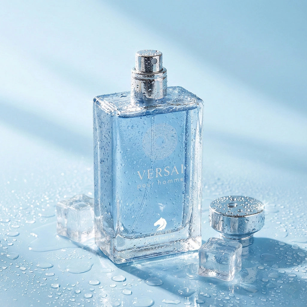 Versai Pour Homme Eau de Parfum – Aromatic Fougère Fragrance for Men | Long-Lasting Mediterranean Citrus Perfume | Sophisticated Aromatic Perfume | Men's Luxury Cologne | Fresh Lemon Bergamot Amber Musk Scent 100ml