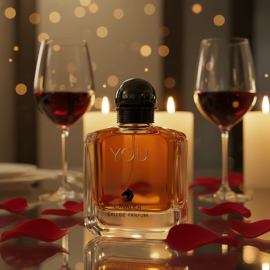 You Eau de Parfum – Bold Fougère Fragrance for Men | Long-Lasting Spicy Vanilla Perfume | Warm Amber Vanilla Perfume | Men's Luxury Cologne | Magnetic Cardamom Pepper Chestnut Scent 100ml