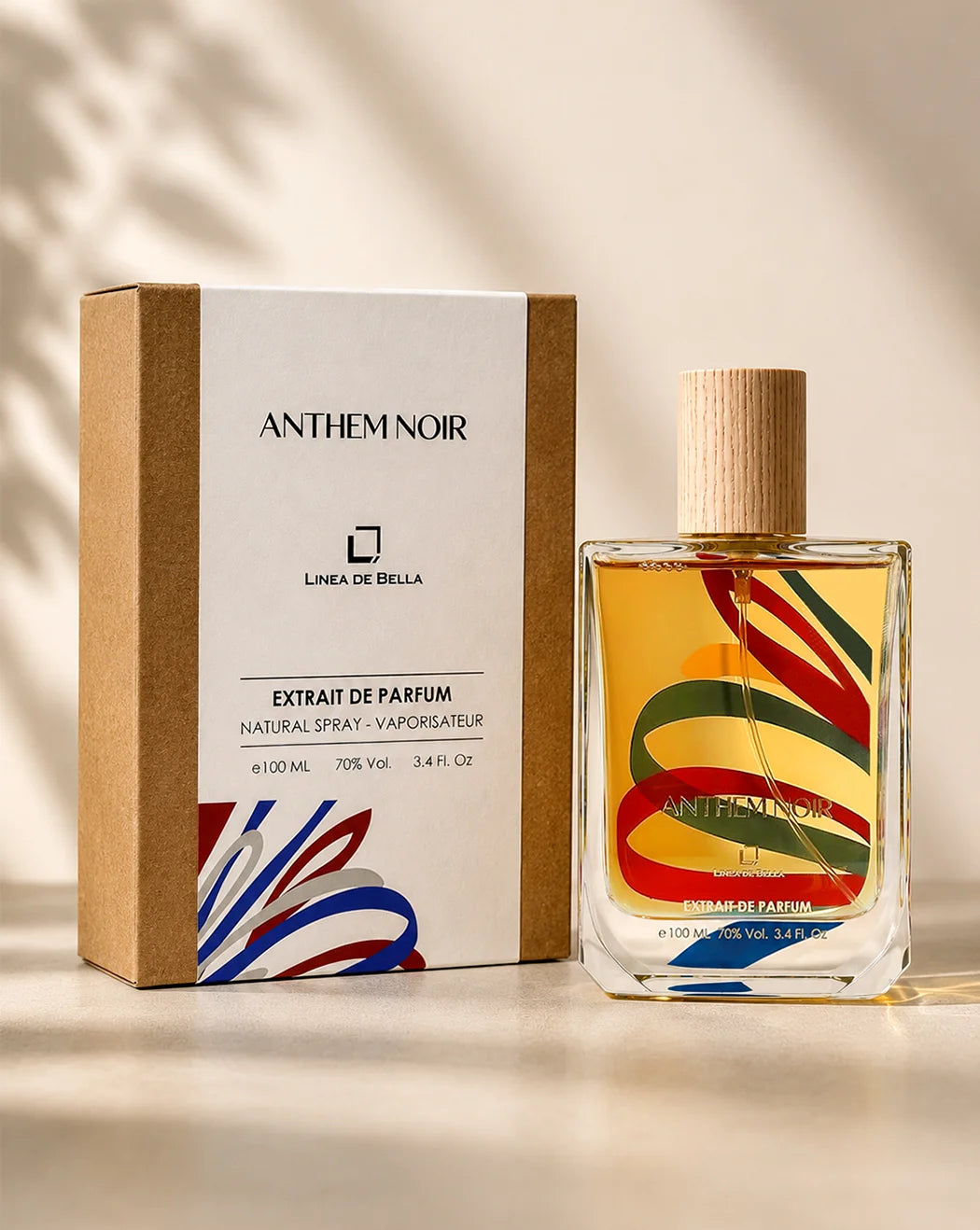 Anthem Noir Extrait D Parfum Long-Lasting Unisex Perfume 100ml
