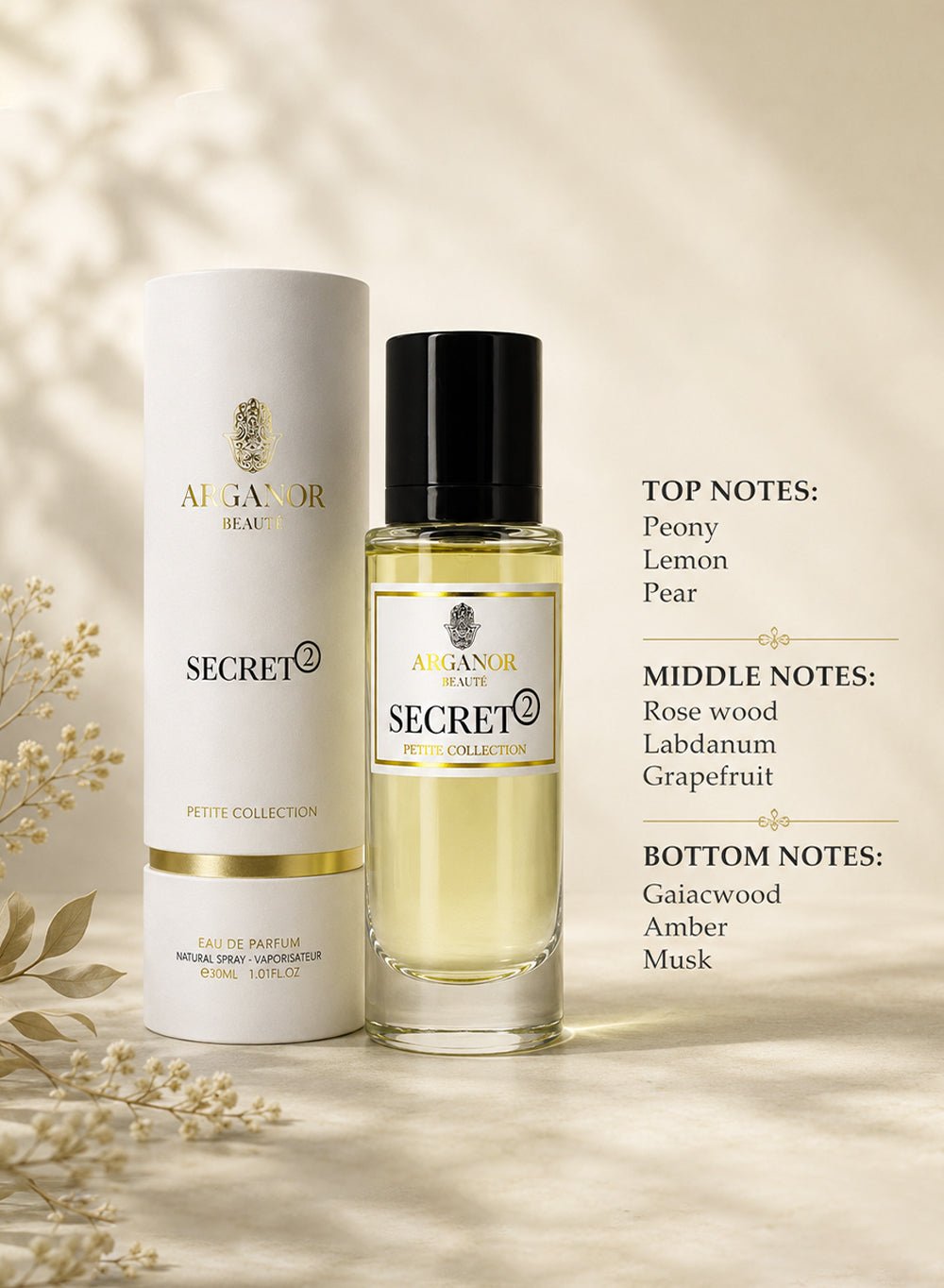 Secret No. 2 Petite Collection EDP 30ml by Arganor Beauté - product image 3