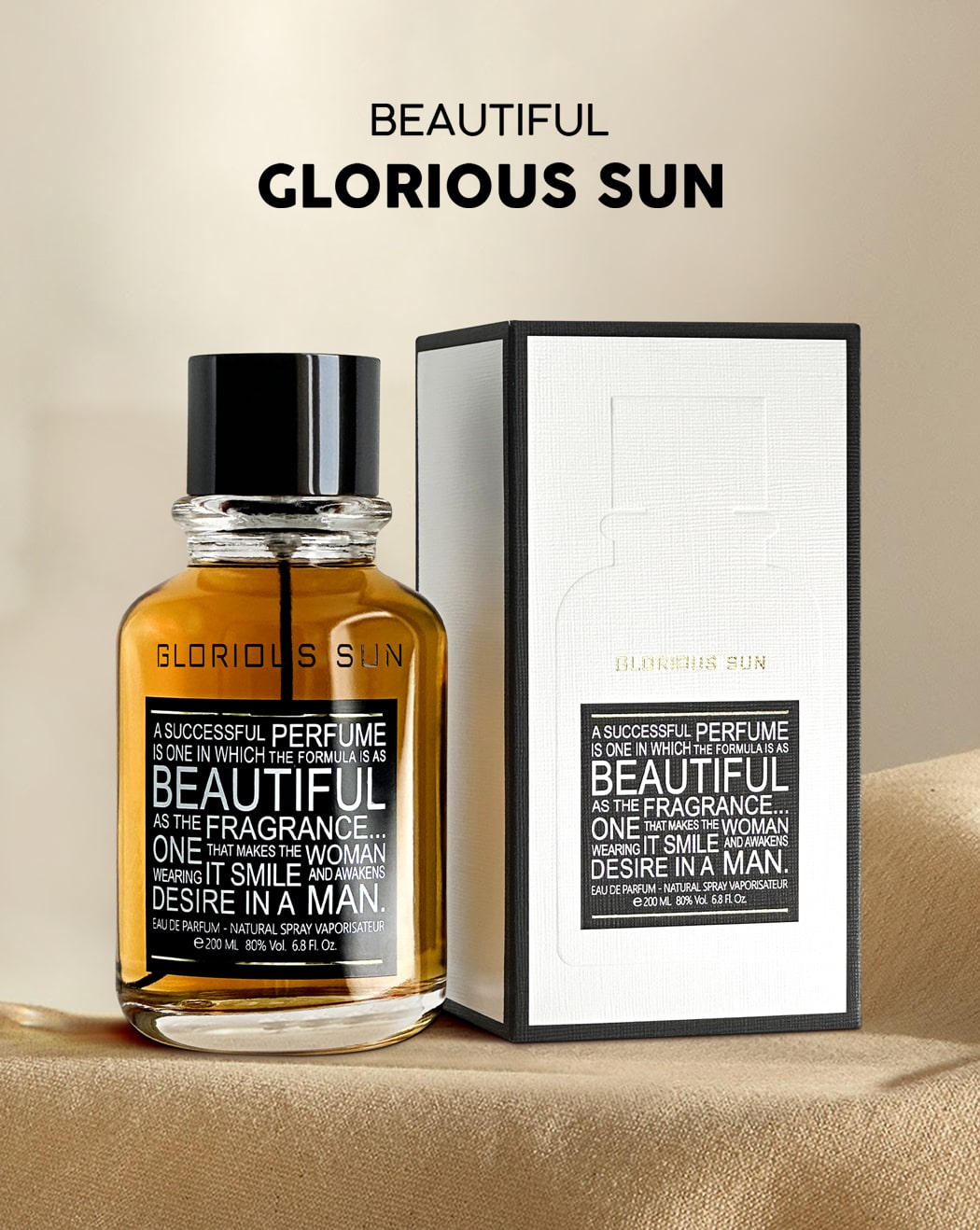 BEAUTIFUL GLORIOUS SUN EDP UNISEX 200ML