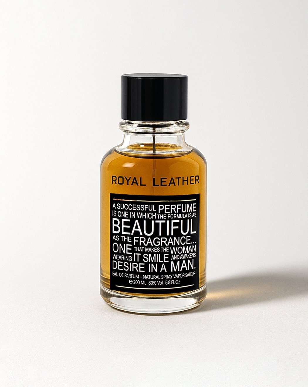 BEAUTIFUL ROYAL LEATHER EDP UNISEX 200ML - Linea De Bella | Divina Perfumesperfumefragrance