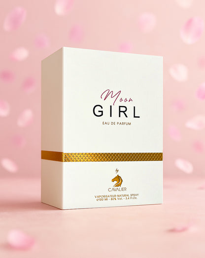 Cavalier Moon Girl Eau De Parfum 100ml | Sweet & Spicy Perfume for Women | Long-Lasting Floral & Vanilla Fragrance