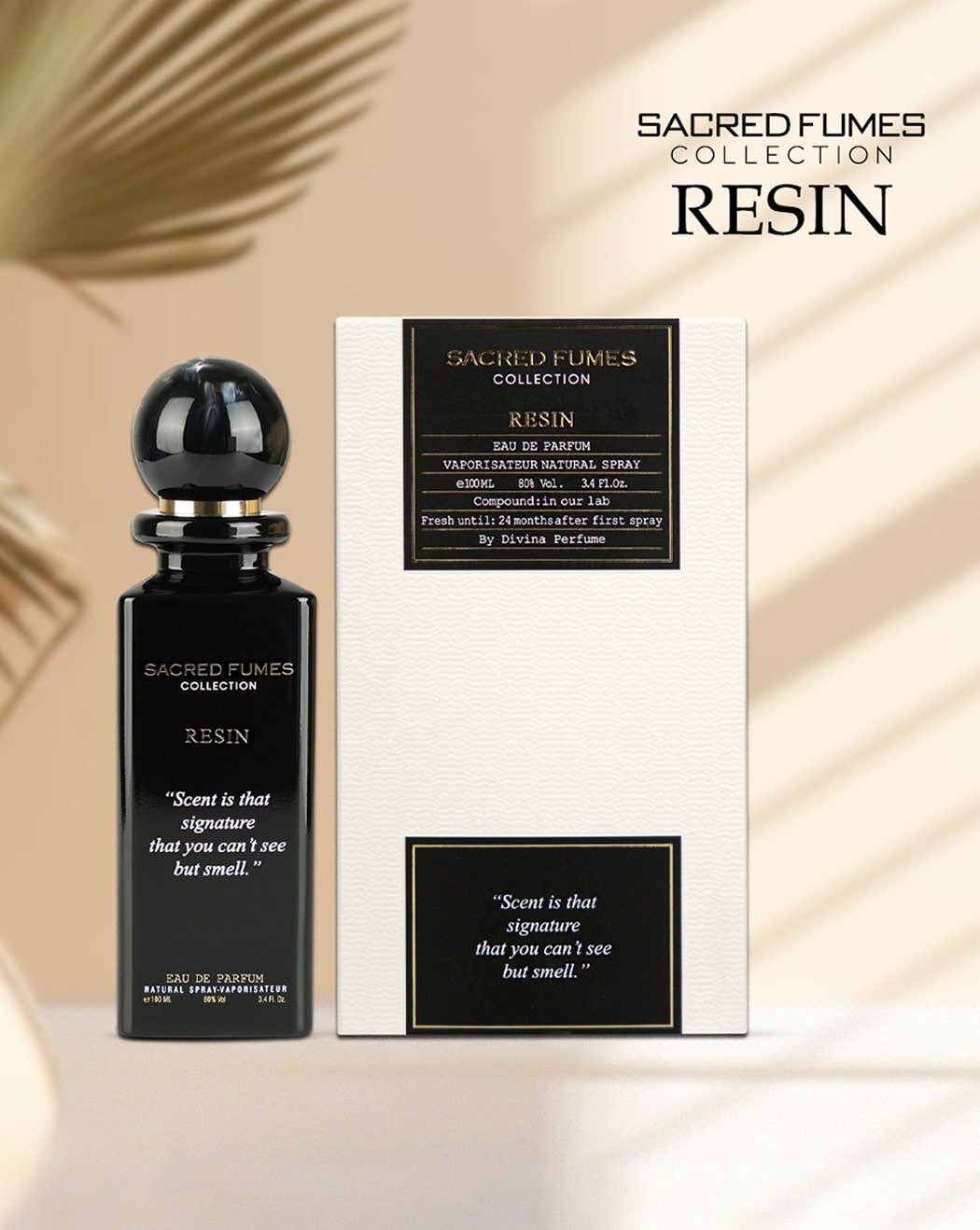 Divina Sacred Fumes Resin For Men 100ml by DIVINA PERFUMES - product image 1