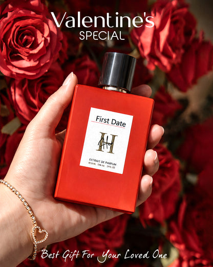 ROMANTIC VALENTINE’S GIFT PERFUME FOR WOMEN | FIRST DATE HER EDP 85ML LONG-LASTING FLORAL FRUITY FRAGRANCE