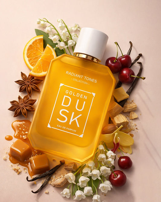 GOLDEN DUSK EDP 100ML LONG LASTING LUXURY SWEET FLORAL FRAGRANCE WITH WARM VANILLA CARAMEL PERFUME FOR WOMEN BY ANTEROS