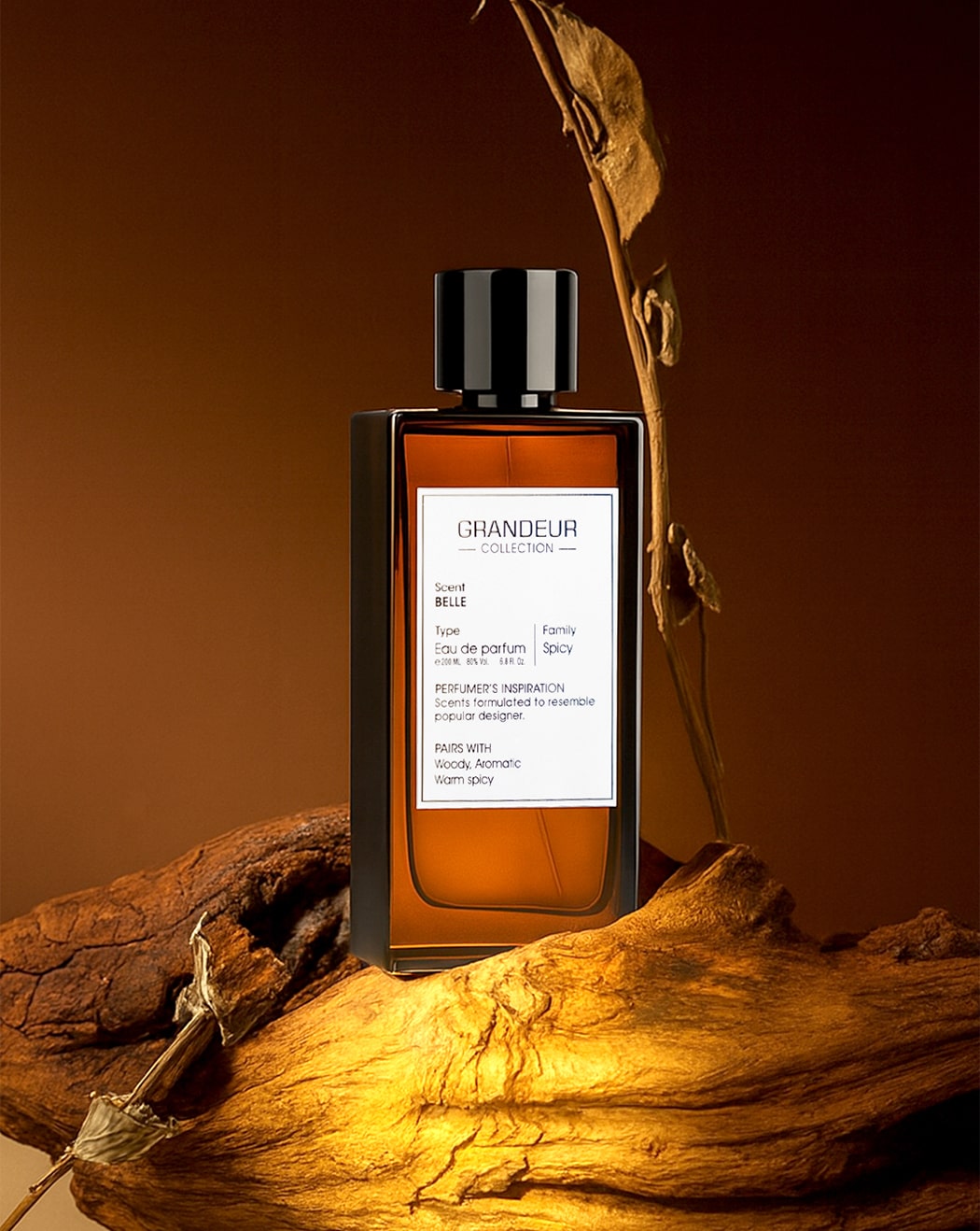 GRANDEUR BELLE EDP | TOBACCO VANILLA LUXURY PERFUME | LONG-LASTING UNISEX FRAGRANCE&nbsp;200ML