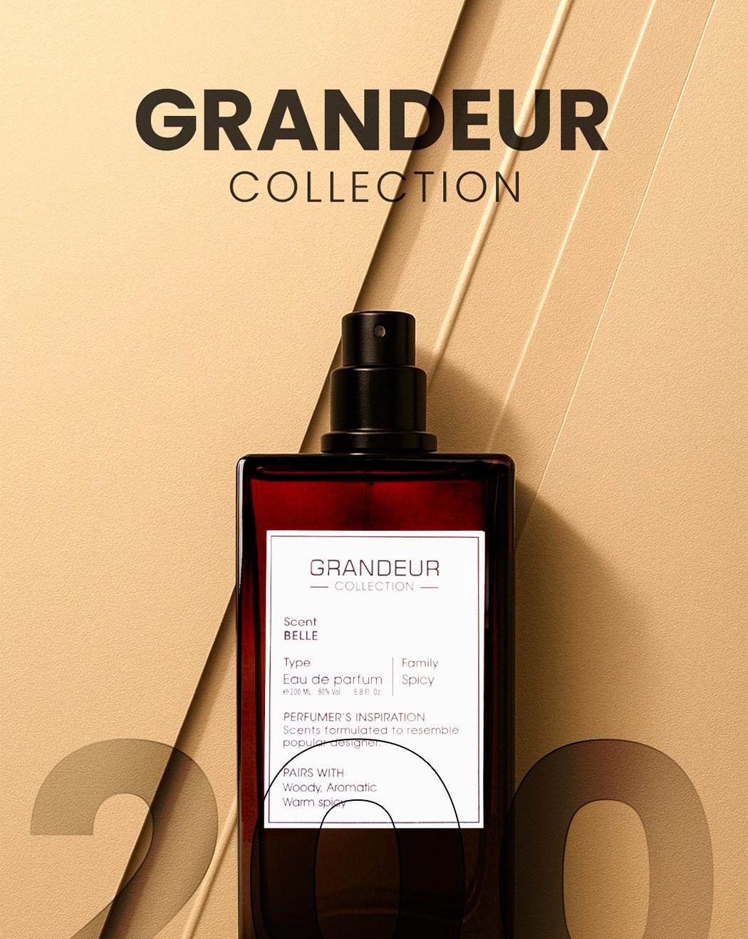 GRANDEUR BELLE EDP UNISEX 200ML