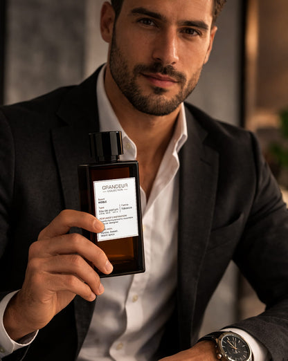 GRANDEUR NOBLE UNISEX AMBER WOODY LUXURY PERFUME EDP 200ML