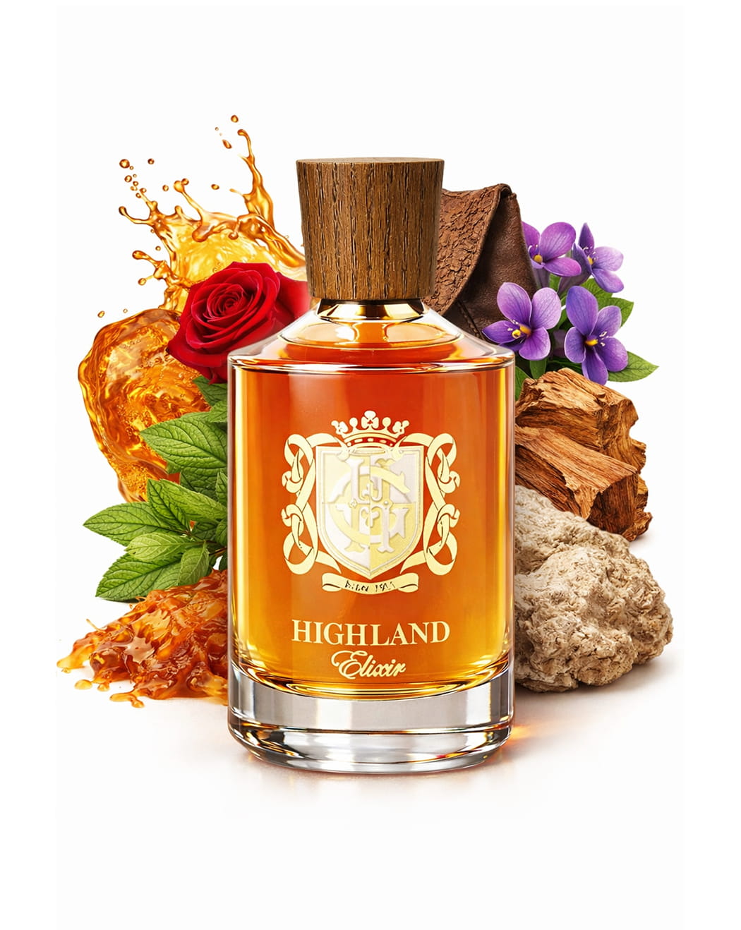 HIGHLAND ELIXIR ORIENTAL LEATHERY PERFUME FOR MEN EDP 100ML