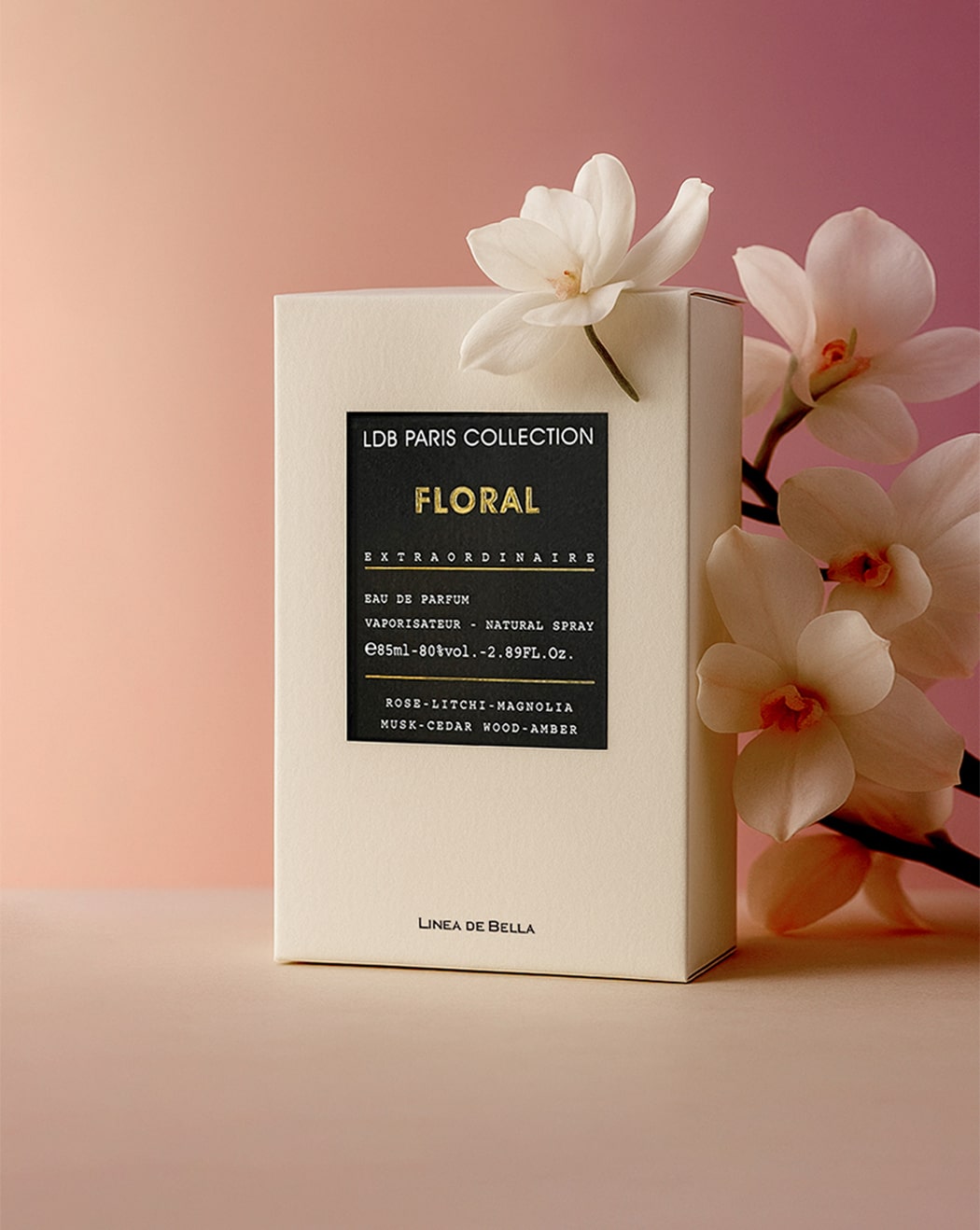LDB FLORAL EDP LONG LASTING UNISEX 85ML - Linea De Bella | Divina