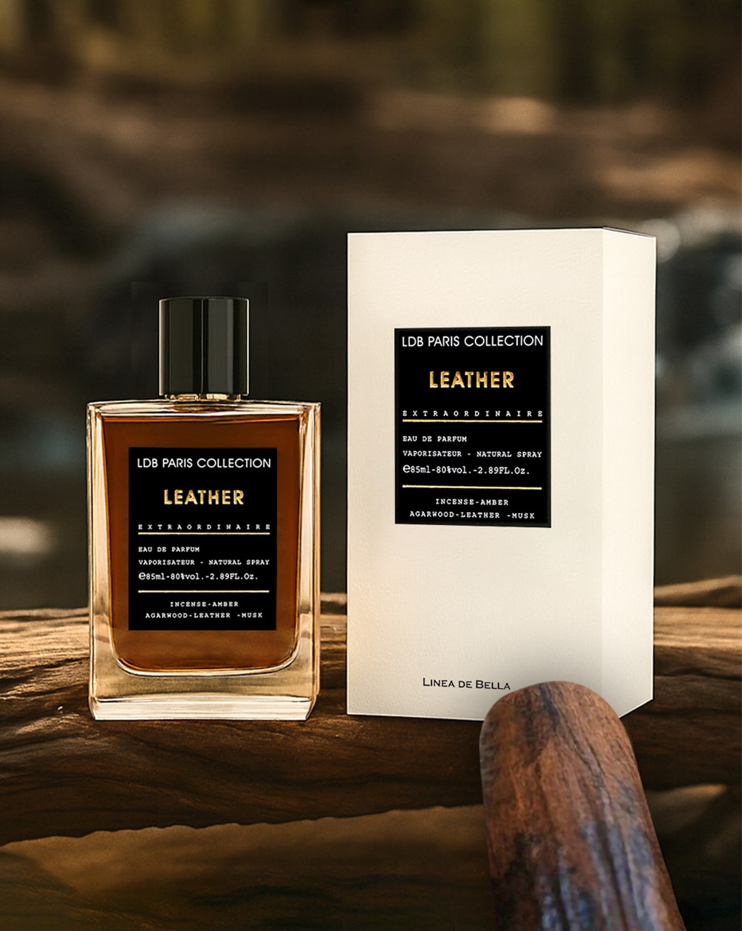 LDB LEATHER EDP UNISEX 85ML - Linea De Bella | Divina Perfumes