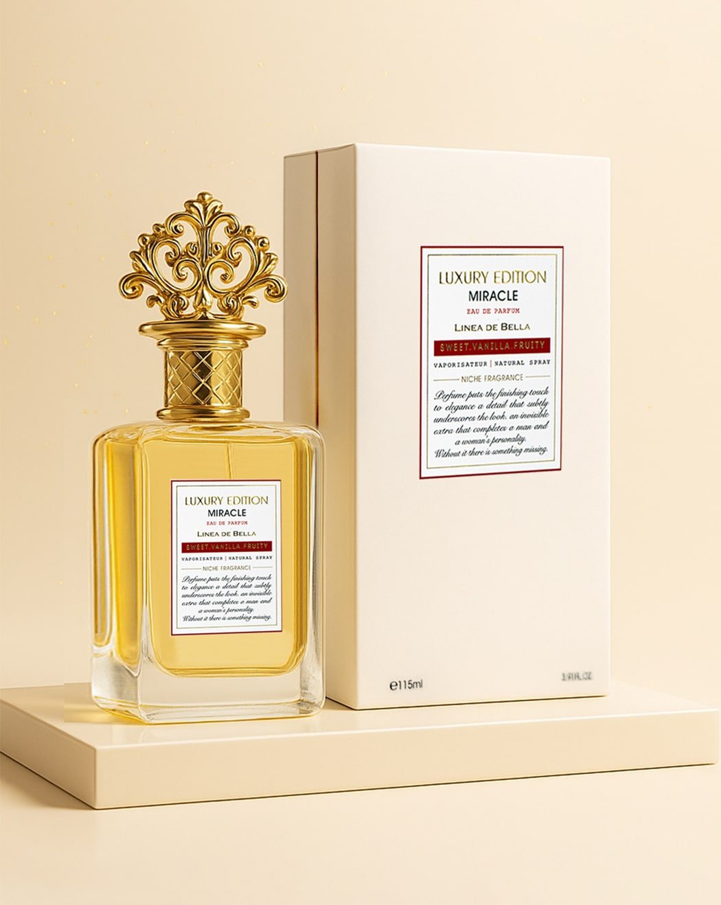 LUXURY EDITION MIRACLE EDP UNISEX 115ML - Linea De Bella | Divina Perfumesperfumefragrance
