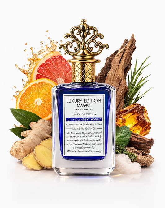 LUXURY EDITION MAGIC EDP WOODY, CITRUSY MUSKY PERFUME FOR MEN | LONG-LASTING LUXURY FRAGRANCE 100ML