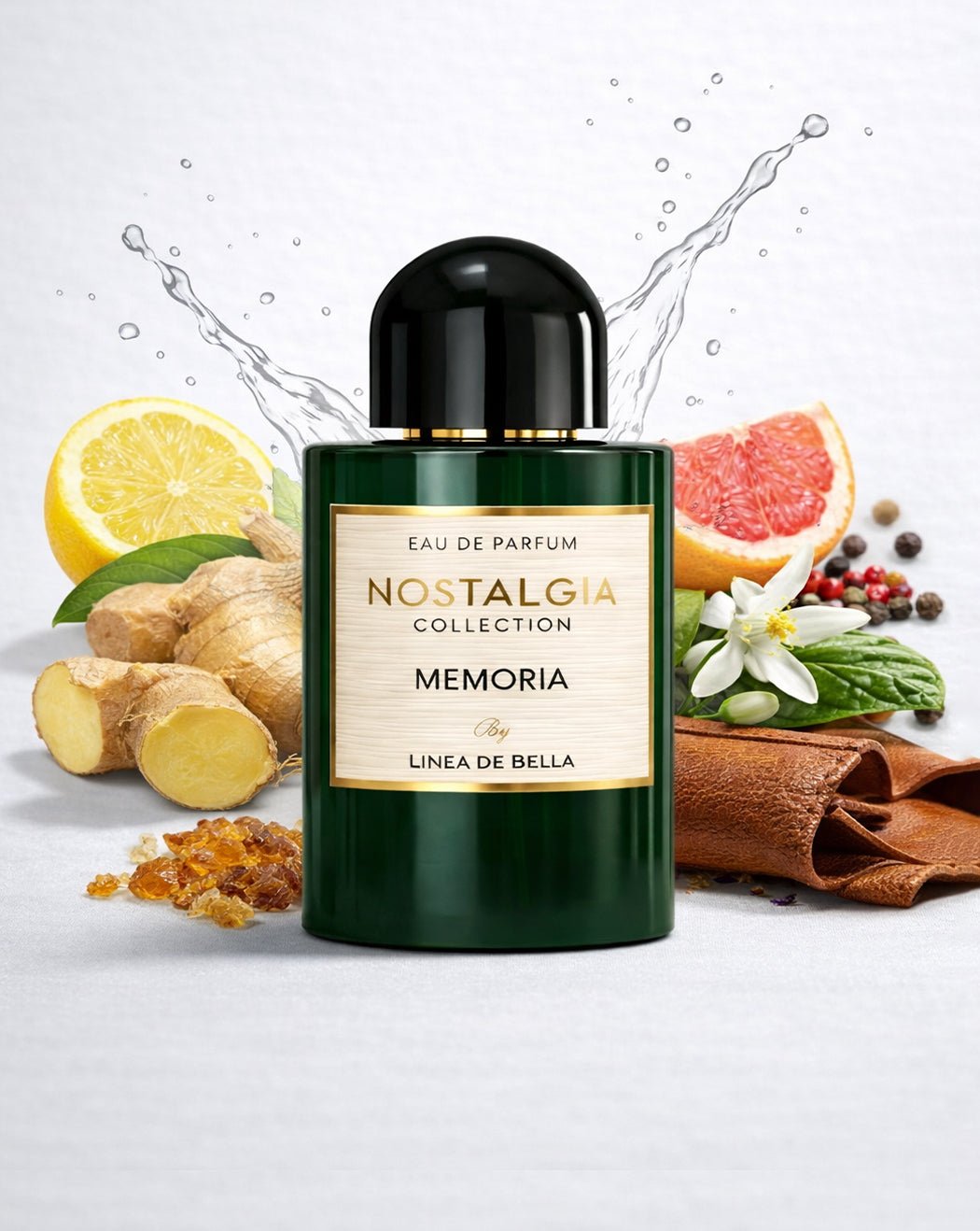 NOSTALGIA MEMORIA LONG - LASTING FRESH SPICY FLORAL PERFUME FOR MEN 100ML | WOODY LEATHER EAU DE PARFUM BY LINEA DE BELLA - Linea De Bella | Divina Perfumesperfumefragrance