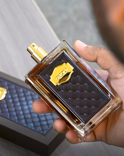 DAZZLING OXFORD LEATHER EDP UNISEX LONG LASTING  100ML PERFUME WITH WOODY FRAGRANCE AND LUXURY LEATHER BOX
