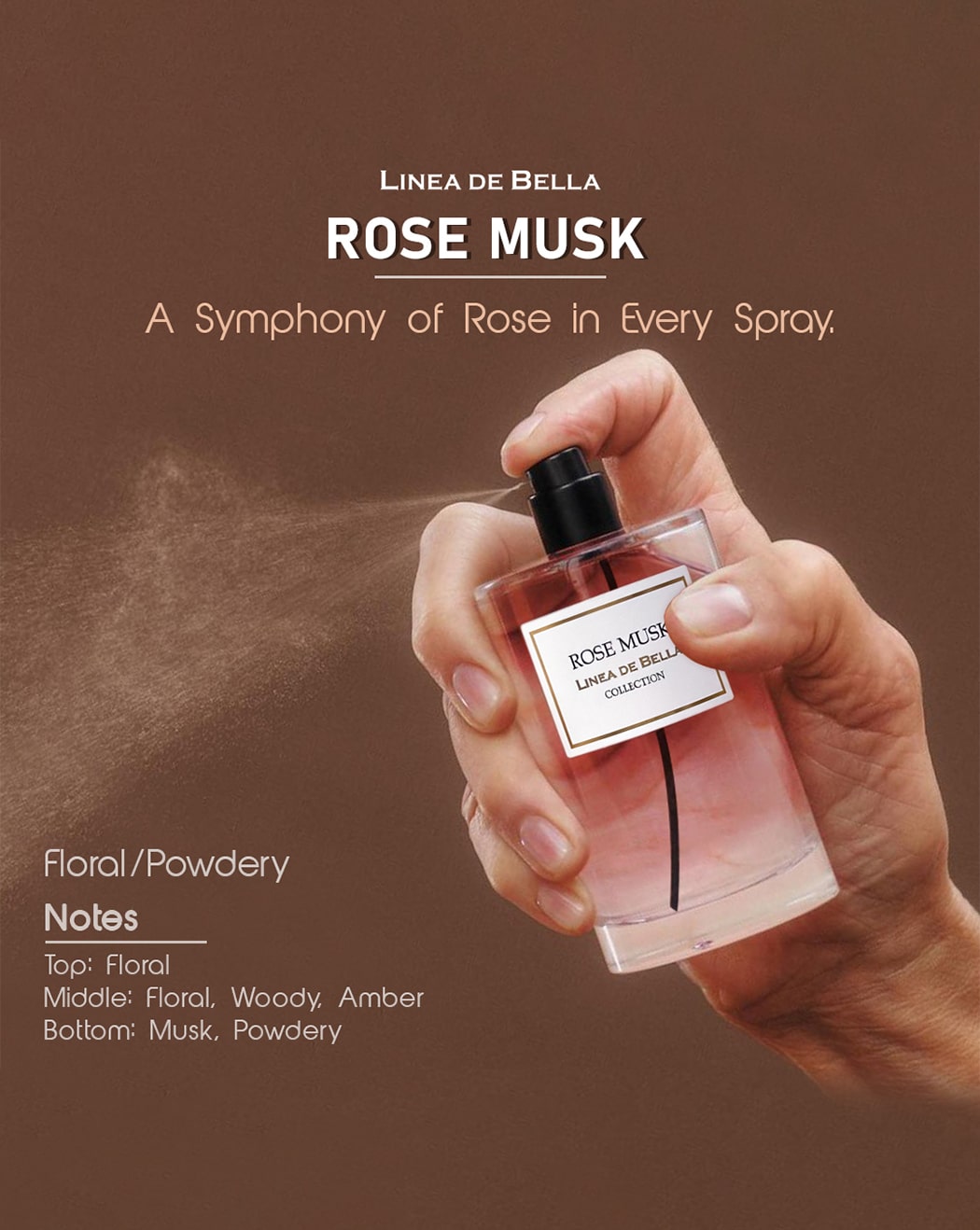 ROSE MUSK EDP WOMEN 100ML