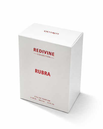 REDIVINE RUBRA EAU DE PARFUM 100ML | LONG-LASTING LUXURY MEN PERFUME BY ANTEROS | WOODY SPICY MODERN FRAGRANCE
