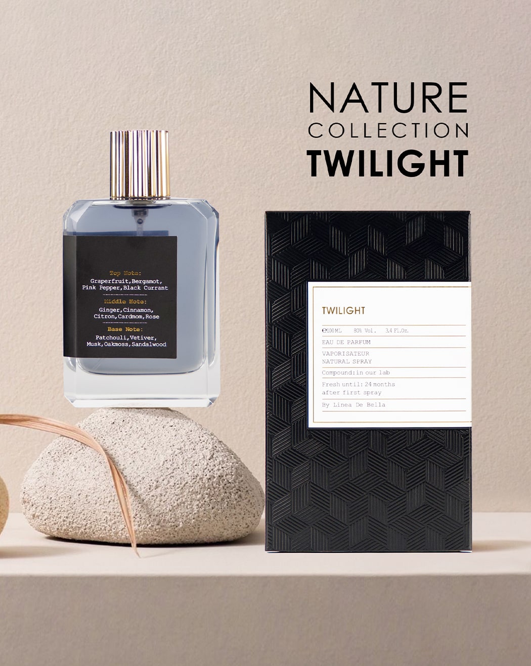 TWILIGHT BY NATURE COLLECTION EDP MEN 100ML
