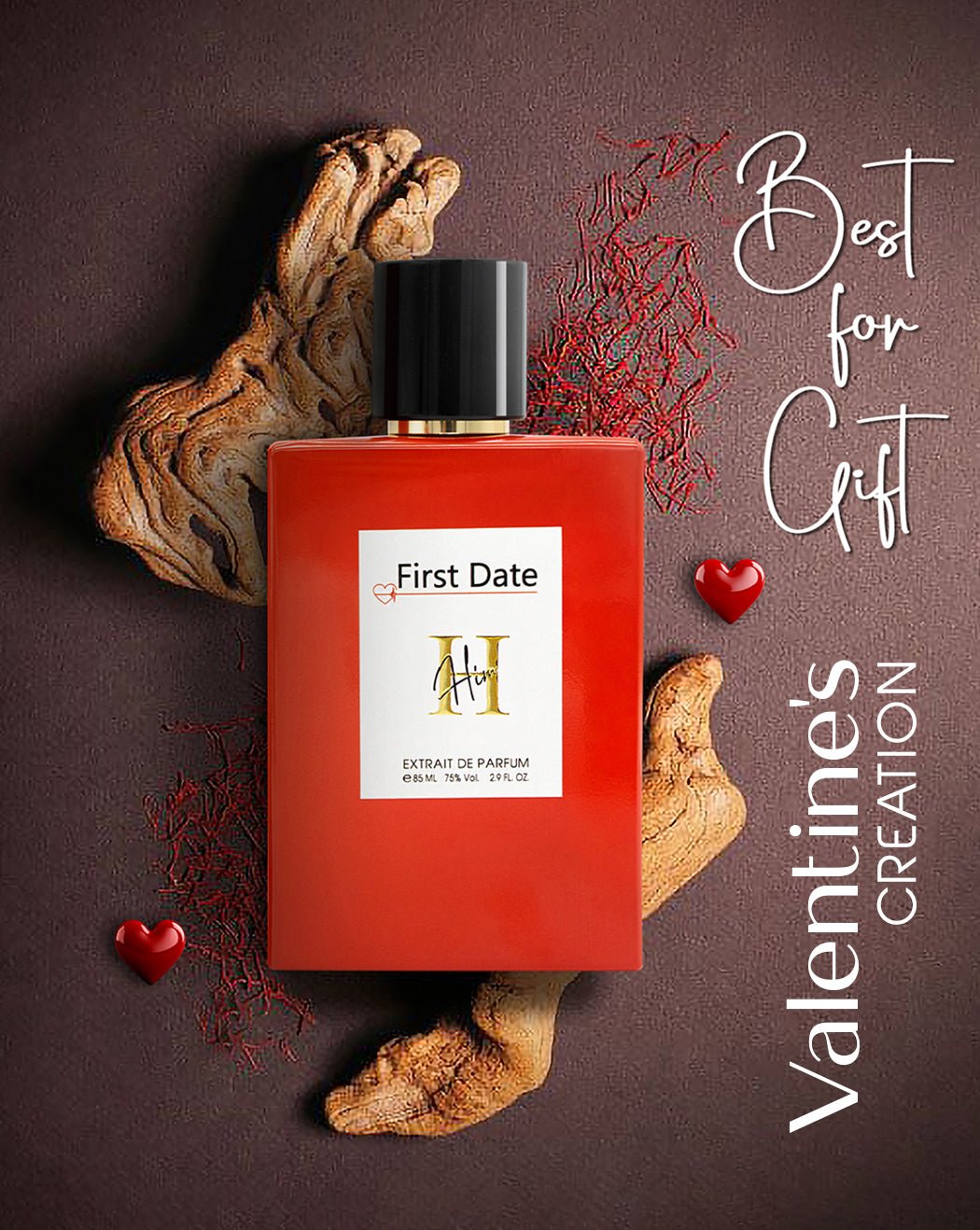 VALENTINES COMBO GIFT | FIRST DATE HIM & HER EDP | LONG - LASTING LUXURY COUPLE PERFUME | ROMANTIC VALENTINE GIFT FOR MEN & WOMEN 85ML - Linea De Bella | Divina Perfumesperfumefragrance