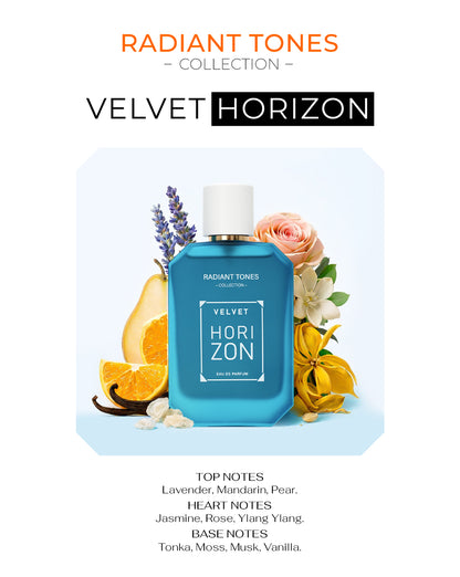 VELVET HORIZON EDP 100ML LUXURY LONG-LASTING FLORAL WOODY PERFUME FOR WOMEN BEST PERFUME FOR WOMEN BY ANTEROS